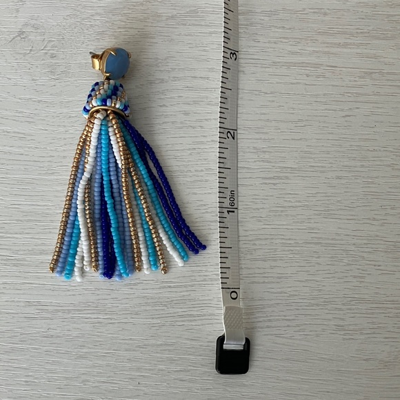 J. Crew Multicolor Beaded Tassel Earrings - Picture 6 of 7